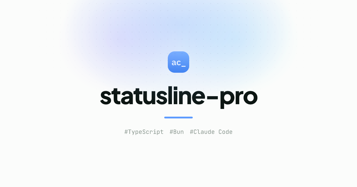statusline-pro cover